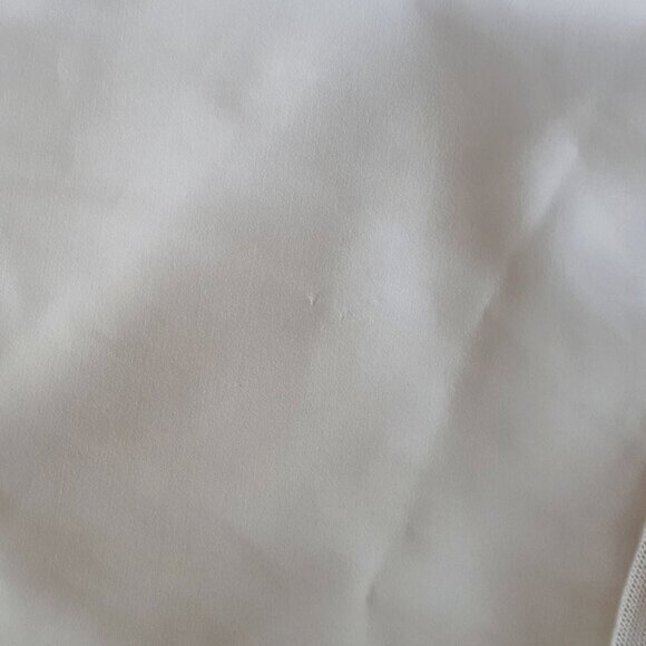 NWT Beth Richards white mesh accented long sleeve swim top - Picture 7 of 8